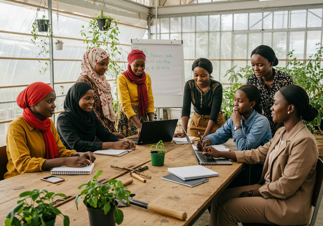 Image of Agri-Fellowships & Women-Led Incubation (via WInnoHub)